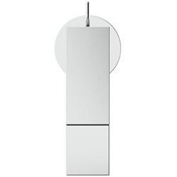 Mitigeur lavabo Extra piccolo chromé avec tirette et vidage bonde métal
