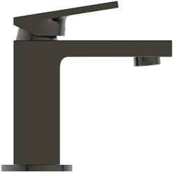 Mitigeur lavabo Extra piccolo gris magnétique sans tirette ni vidage
