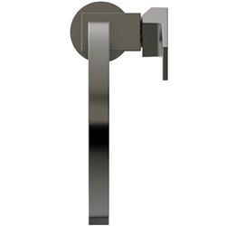 Mitigeur lavabo Extra col de cygne gris magnétique sans tirette ni vidage