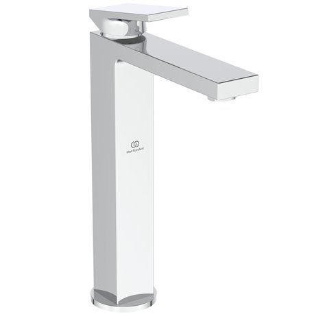 Mitigeur lavabo Extra réhaussé chromé sans tirette ni vidage
