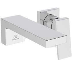Mitigeur lavabo mural Extra chromé bec 160 mm