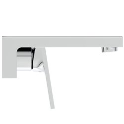 Mitigeur lavabo mural Extra chromé bec 160 mm