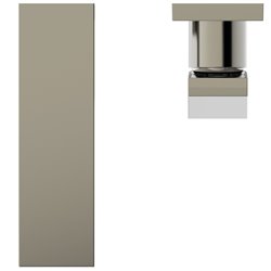 Mitigeur lavabo mural Extra gris orage bec 160 mm