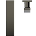 Mitigeur lavabo mural Extra gris magnétique bec 210 mm