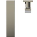 Mitigeur lavabo mural Extra gris orage bec 210 mm