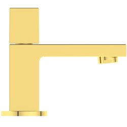 Robinet lavabo Extra or brossé sans vidage