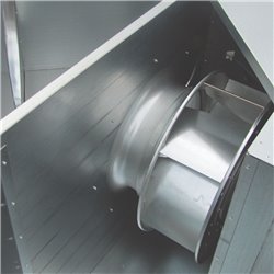 Caisson de ventilation CRCB ECOWATT Horizontal Aspiration/rejet en ligne 1000 m3/h