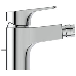 Mitigeur bidet C2 Olyos chromé avec tirette et vidage bonde polypropylène