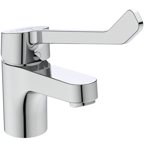 Mitigeur lavabo Olyos Clinic chromé manette rallongée