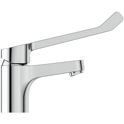Mitigeur lavabo Olyos Clinic chromé manette rallongée