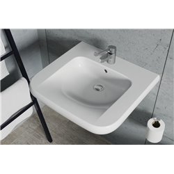 Mitigeur lavabo Olyos Clinic chromé manette rallongée
