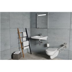 Mitigeur lavabo Olyos Clinic chromé manette rallongée