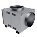 Caisson de ventilation CRCB ECOWATT Vertical Aspiration/rejet en ligne 1000 m3/h