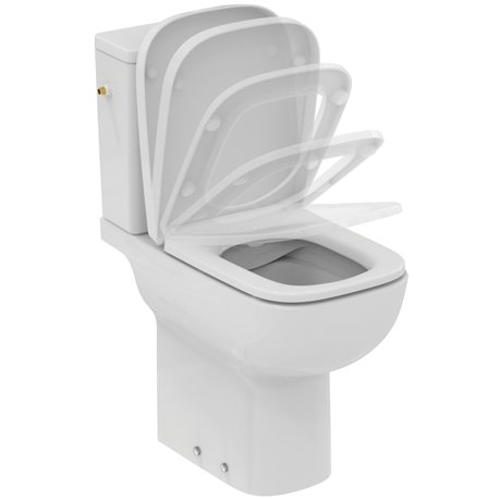 WC à poser Okyris surélevé RimLS+ frein de chute
