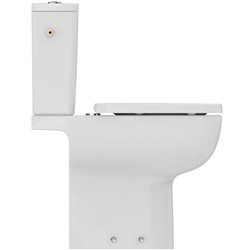 WC à poser Okyris surélevé RimLS+ frein de chute