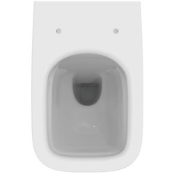 Cuvette WC.Life B sur pieds accostage mural sans bride RimLS+