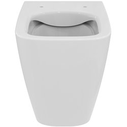 Cuvette WC.Life B sur pieds accostage mural sans bride RimLS+