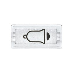 Symbole de rechange hublot d'enjoliveur D-Life MTN395869 transparent picto carillon