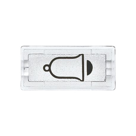 Symbole de rechange hublot d'enjoliveur D-Life MTN395869 transparent picto carillon