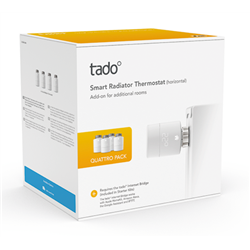 Tête thermostatique intelligente Quattro Pack 4