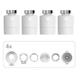 Tête thermostatique intelligente Quattro Pack 4