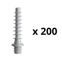 Lot de 200 chevilles filetées Mureva Fix ENN48935 Ø 6 mm