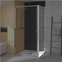 Paroi de douche Supra Fixe 70 cm Profilé chromé