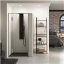 Porte de douche Ekinox P charnières à gauche 140 cm