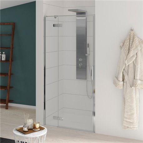 Porte de douche Kinestyle P+F 160 cm charnières à gauche