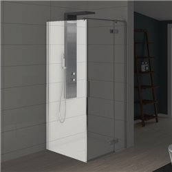Paroi de douche fixe Kinestyle P+F 90 cm pour porte
