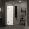 Porte de douche Ekinox P + F charnières à gauche 90 cm