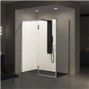 Porte de douche Ekinox P + F charnières à gauche 170 cm