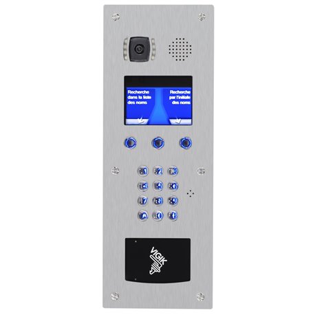 Plaque de rue PHBSILP HBS inox lecteur plat