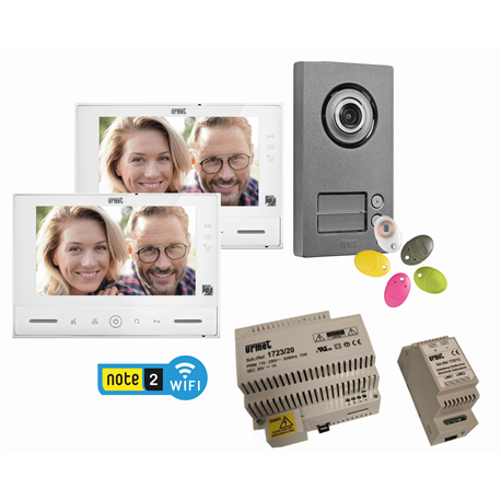 Kit vidéo 1723/96 Note 2 Wifi 2 boutons