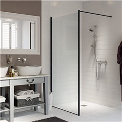 Paroi de douche LevelBest Noir 1000x1900 mm