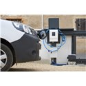 Borne de recharge monophasée avec lecteur RFID Green'up Premium pour 1 véhicule électrique Mode 3 - 7,4kW 32A 059006