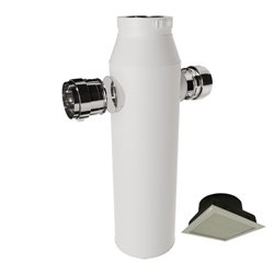 Pack échangeur ECHPB150TI/9020 ⌀ 150 mm H-900 cm Blanc