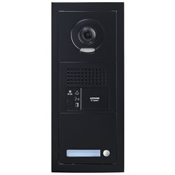Platine vidéo modulaire GTBVH1PSBMB 200467, 1 appel, finition noir