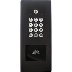 Clavier codé HEACTRBK 150050 avec lecteur Vigik mains libres et gestion en temps réel finition noire