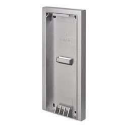 Cadre saillie HECSACTR 150052 sans visière pour clavier codé HEACTR Finition argent