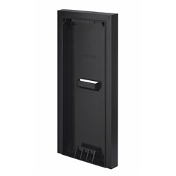 Cadre saillie HECSACTRBK 150053 sans visière pour clavier codé HEACTRBK Finition noire