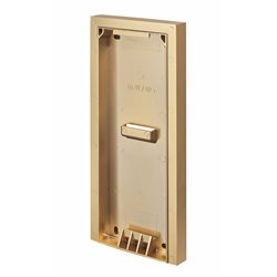 Cadre saillie HECSACTROR 150054 sans visière pour clavier codé HEACTROR Finition or