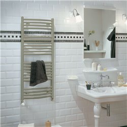 Sèche serviette eau chaude Palma Spa CL 585 Watts CL-120-050-0265-DESTOCK Concrete Grey 0265