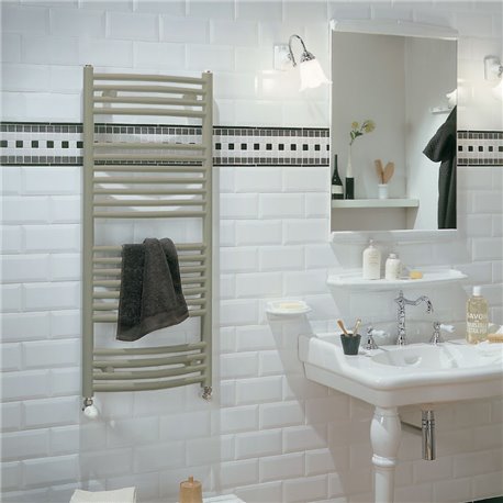 Sèche serviette eau chaude Palma Spa CL 585 Watts CL-120-050-0265-DESTOCK Concrete Grey 0265