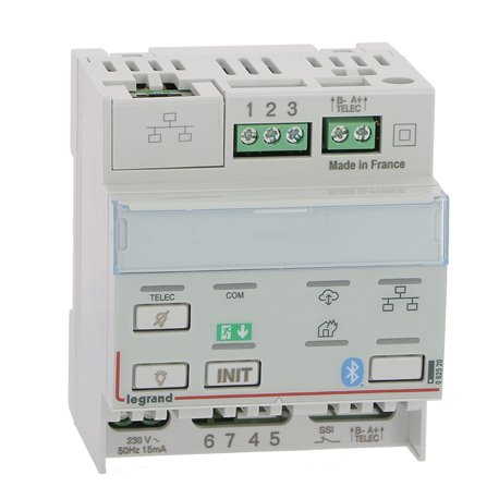 Télécommande BAES modulaire multifonctions SATI connectée pour bloc d'éclairage et alarme incendie 062520