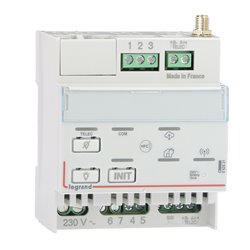 Télécommande BAES modulaire multifonctions SATI connectée non polarisée radio pour bloc d'éclairage et alarme incendie 062521