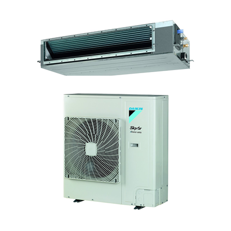 Climatisation gainable SkyAir Advance-series HP, 13.5 kWatts Triphasé R32