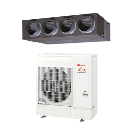 Climatisation gainable Confort, 13.5 kWatts Monophasé R32 Climatisation gainable Confort, 13.5 kWatts Monophasé R32
