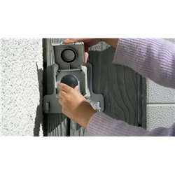 Prise de recharge prête-à-poser Green'up Access pour véhicule électrique saillie + patère + disjoncteur différentiel 090476