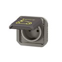 Prise de recharge Plexo pour véhicule électrique Green'up Access composable anthracite 16A 230V 069885L